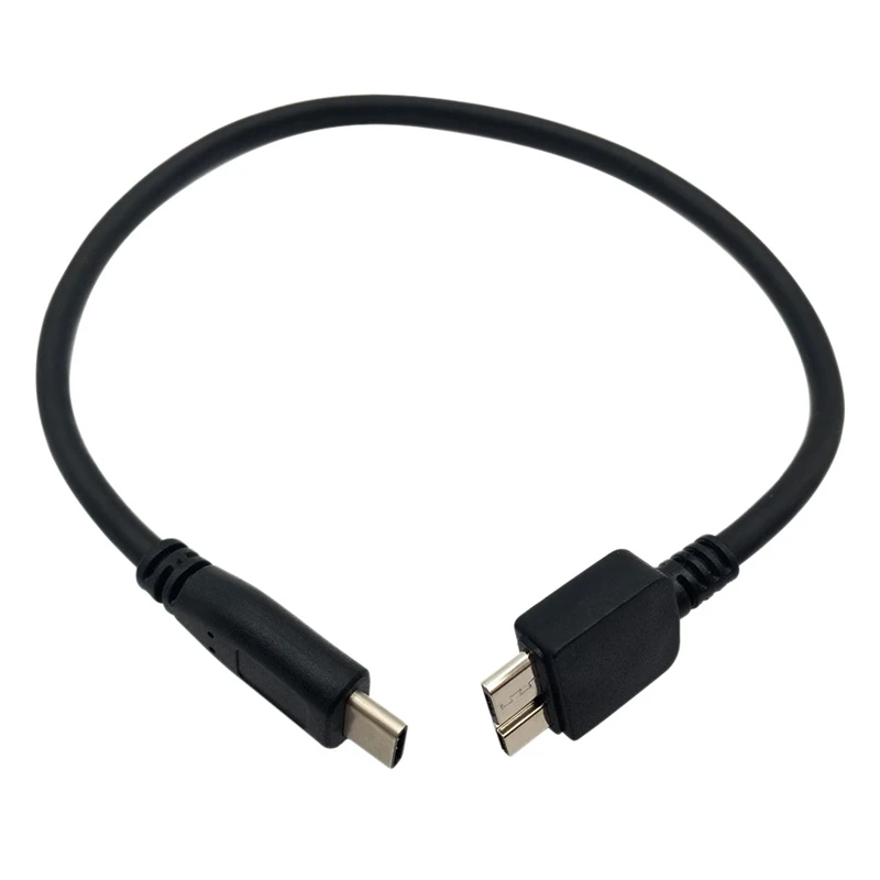 USB-C-Micro-USB USB 3 0 type C-Micro-B (Micro-USB) кабель черного цвета 25 см для WD My Passport | Электроника
