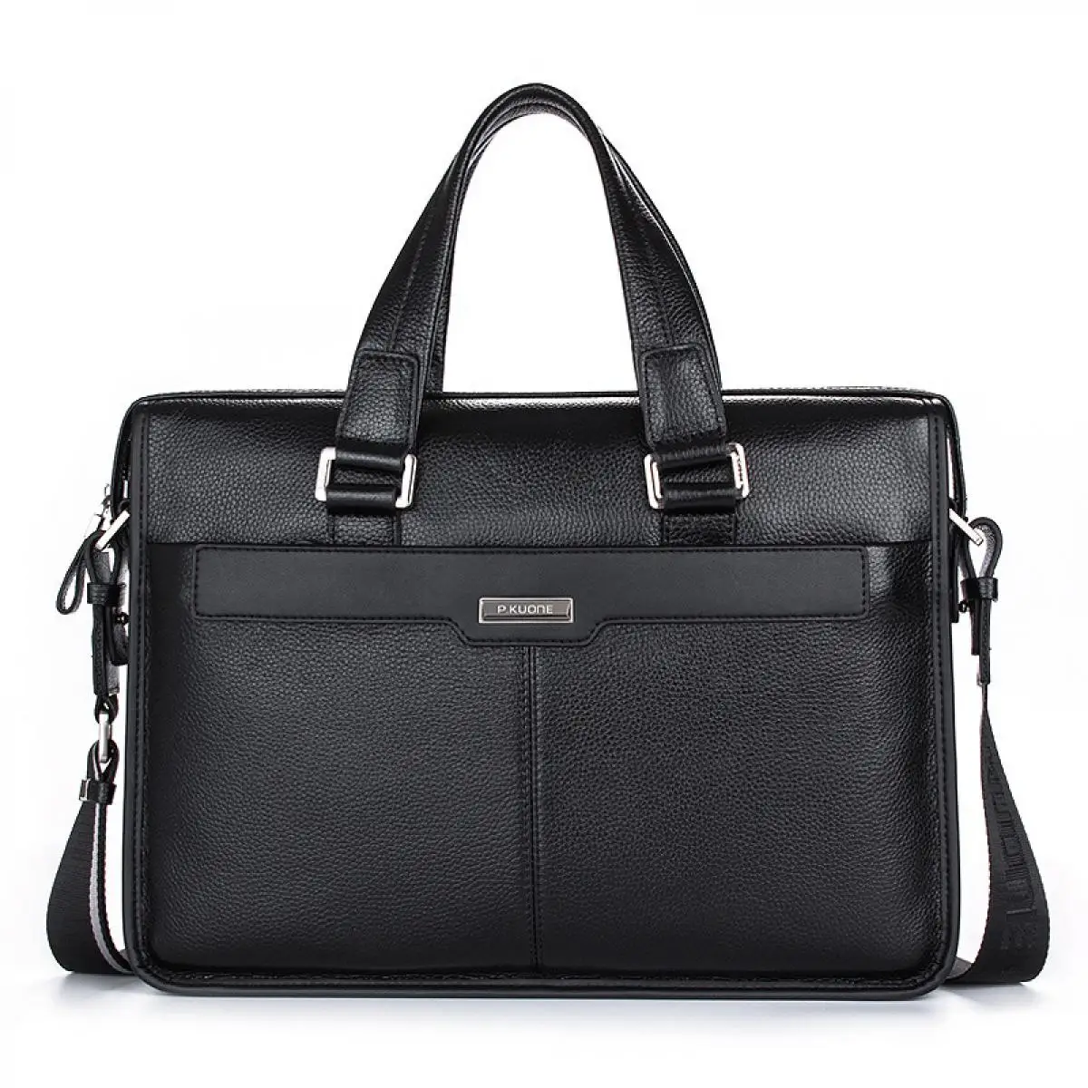 Мужской портфель деловая Повседневная сумка-мессенджер P.kuone сумка из