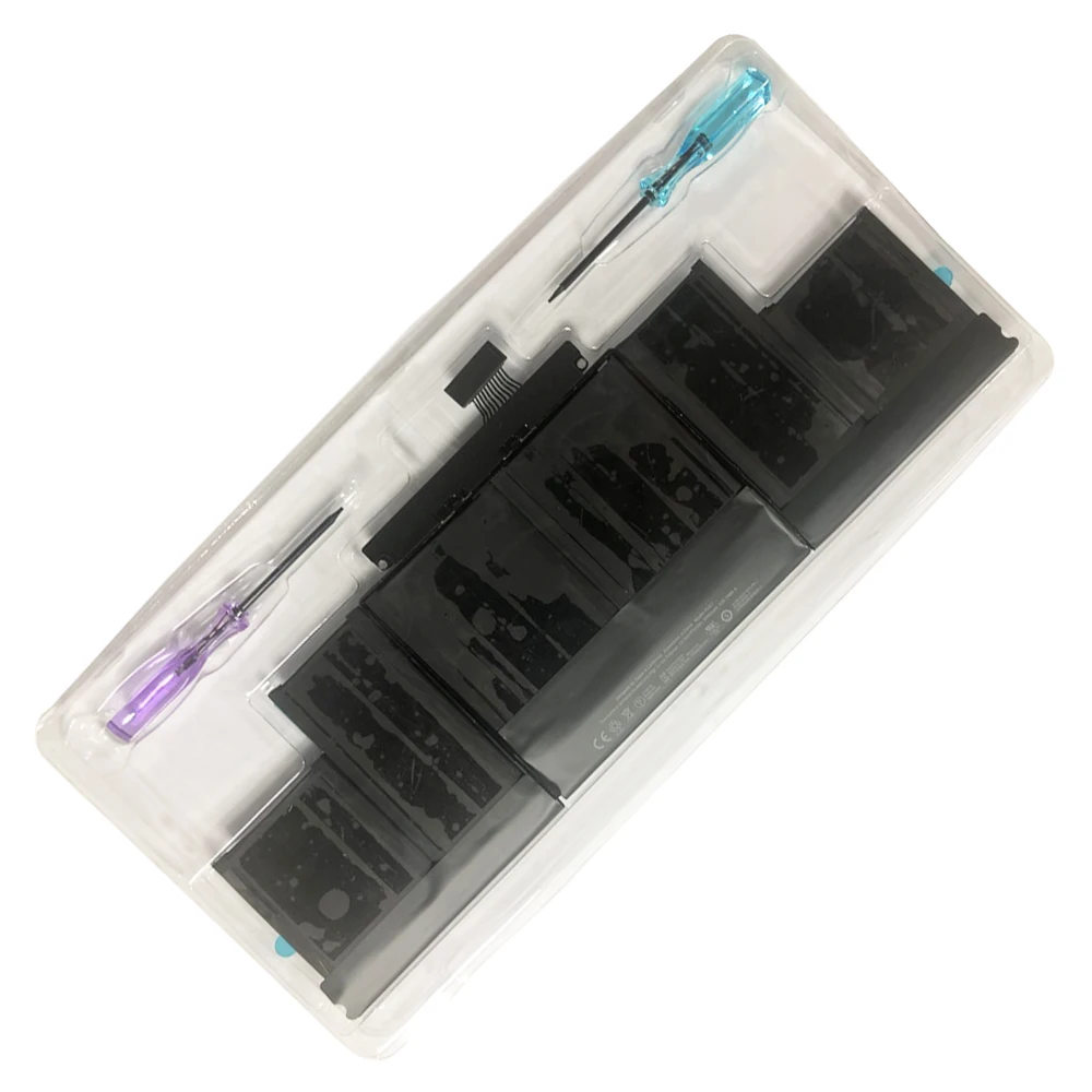 

New A1417 Laptop Battery For Apple MacBook Pro Retina 15" A1398 Mid 2012 Early 2013 Version MC975LL/A MC976LL/A 10.95V 95Wh