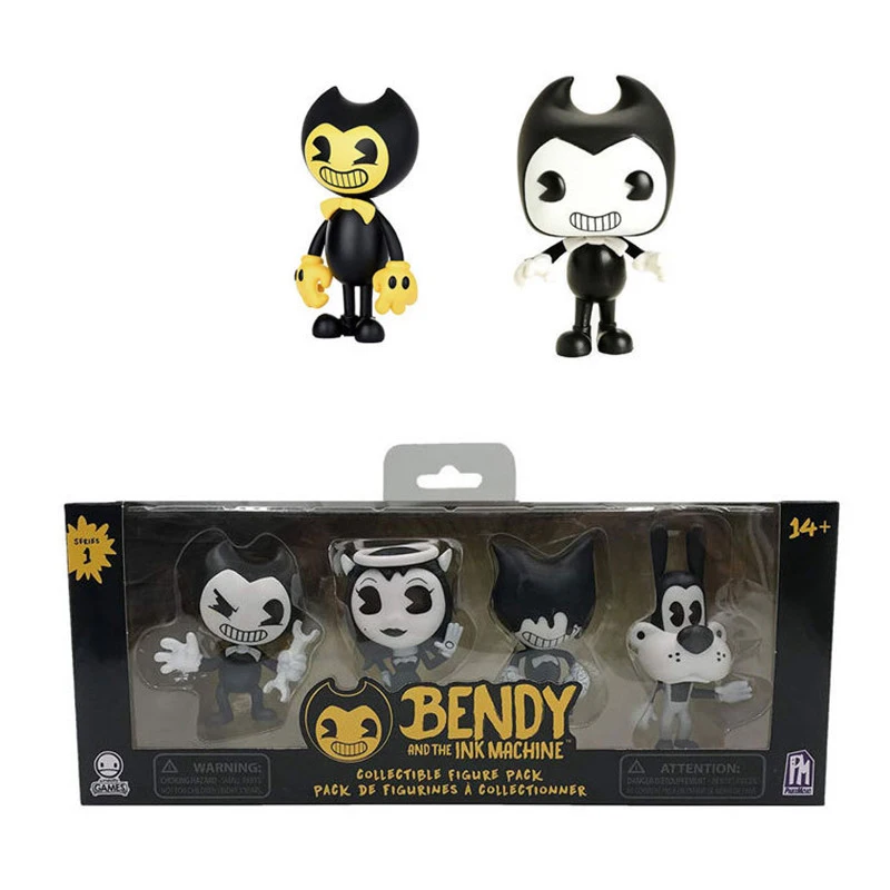 Бенди и машина чернил Фигурки игрушки 5-9 см Коллекционная модель для мальчиков