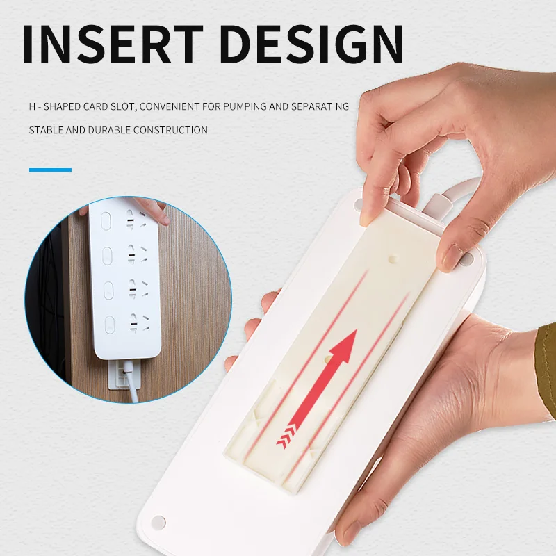 Настенный держатель для наклеек без швов настенных лент хранения розеток