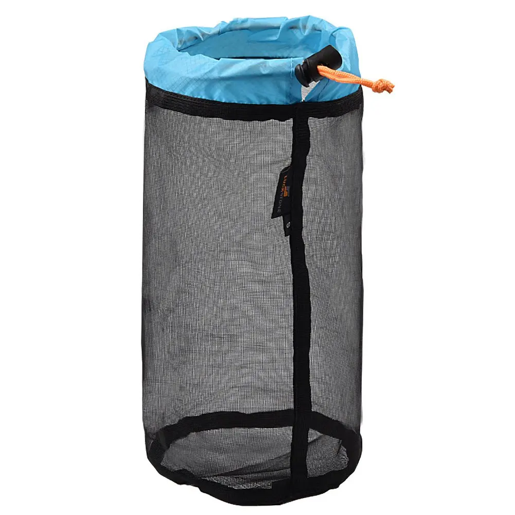 

Balight 1pc Outdoor Bag Ultralight Mesh Stuff Sack Camping Sports Drawstring Storage Bag Hiking Tools Climbing