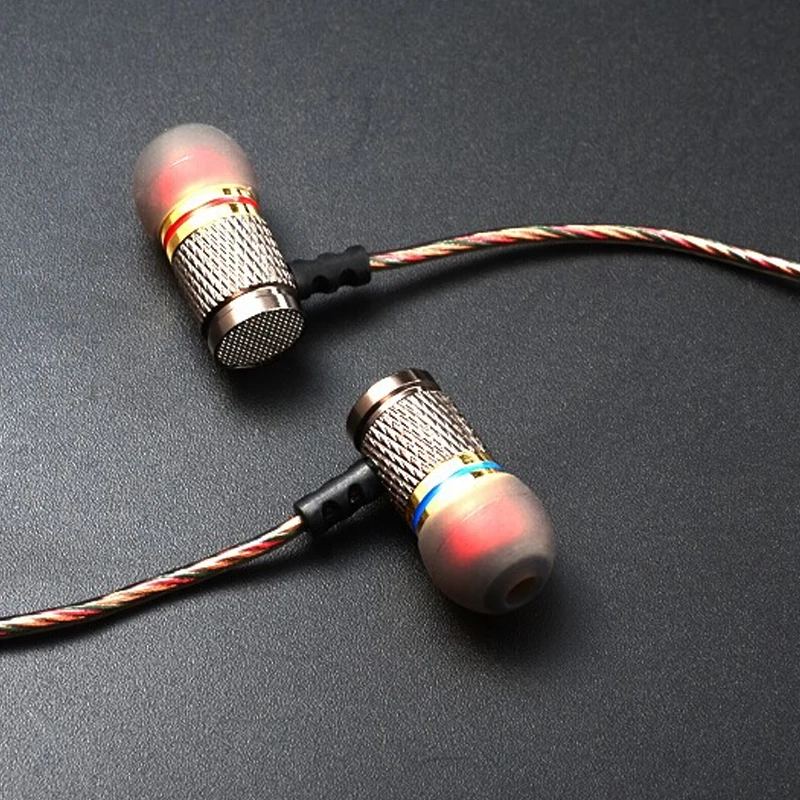 KZ ED2 EDR1 Spot in ear наушники проводные металлические музыкальные бас шумоподавляющие