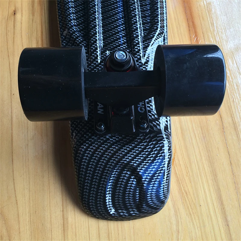 CHI YUAN Haig Graphic Printed Mini Cruiser Plastic Skateboard 22&quot X 6&quot Retro Longboard Skate Long Board |