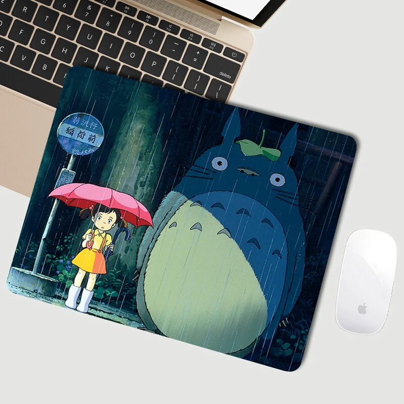 Коврик для мыши Totoro милые аксессуары коврик игровой Настольный аниме игровые