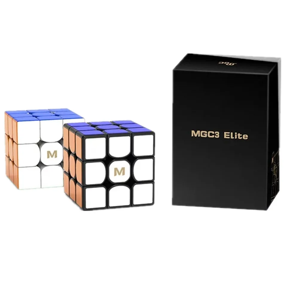 Кубик Рубика MGC Elite 3x3 Magnetic Speed Cube 3 * Черная наклейка Magic 3x3x3 Cubo Magico Профессиональная