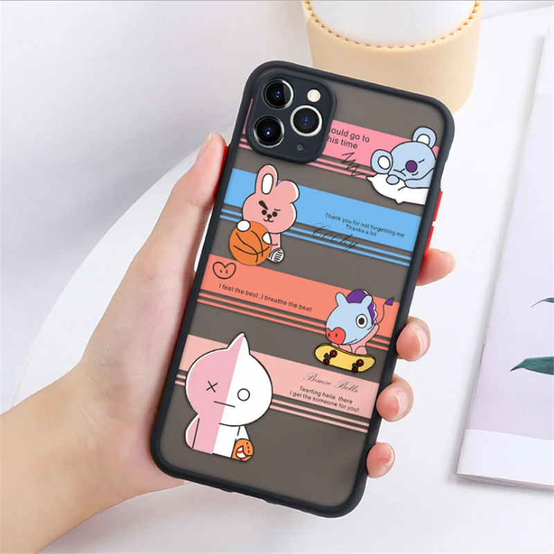 

Silicone Cartoon Cute Girl Suitable for Apple 12/11 Pro IPhoneXS/R Painted Lens Protection Phone Case Wholesale