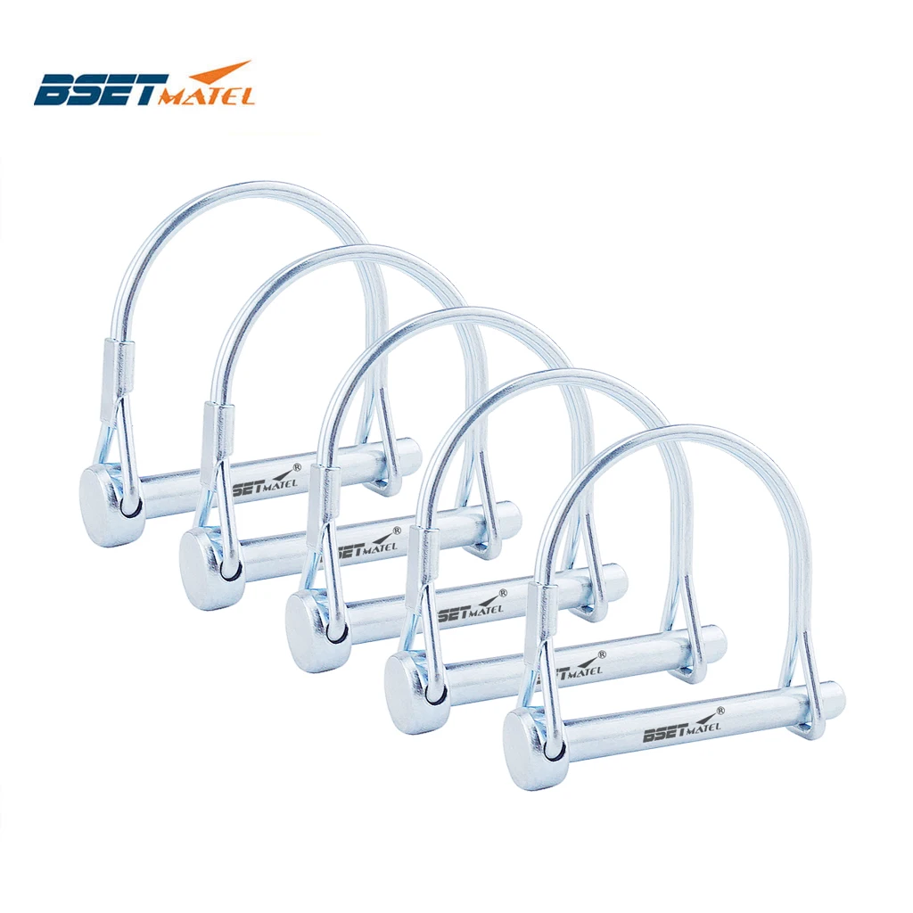 5 кратный пружинный штифт из углеродистой стали Круглый арчатый вал фиксирующий