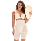 Для женщин Body Shaper Комплект Тонкий утягивающий корсет на талию, Управление тела нижнего белья Управление трусики для женщин поддельные ягодицы белье бедра стройнее