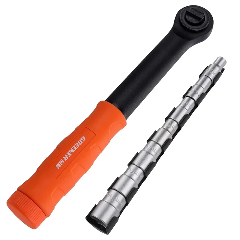 

8 шт., набор универсальных гаечных ключей с храповым механизмом