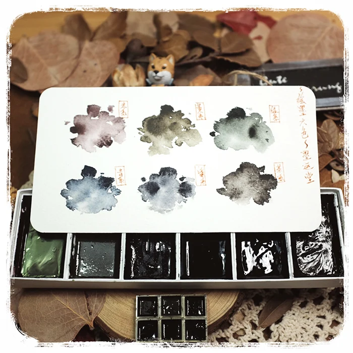 Японская цветная краска ed Ink Color Хамелеон Акварельная профессиональная ручка