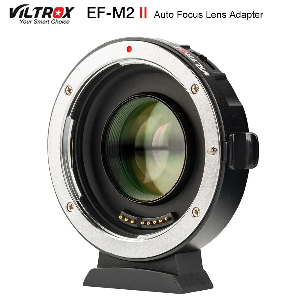 Редуктор фокусного расстояния Viltrox EF-M2 II адаптер с автофокусом 0 71x для крепления