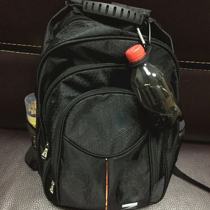 Держатель бутылки для воды с подвесной пряжкой карабин зажим кольцо ключей