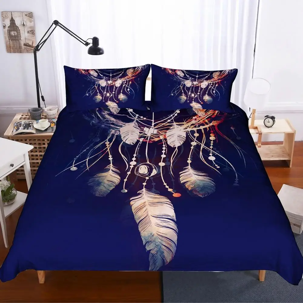 Ловец снов постельные принадлежности набор мягкая микрофибра наволочка чехол 3D