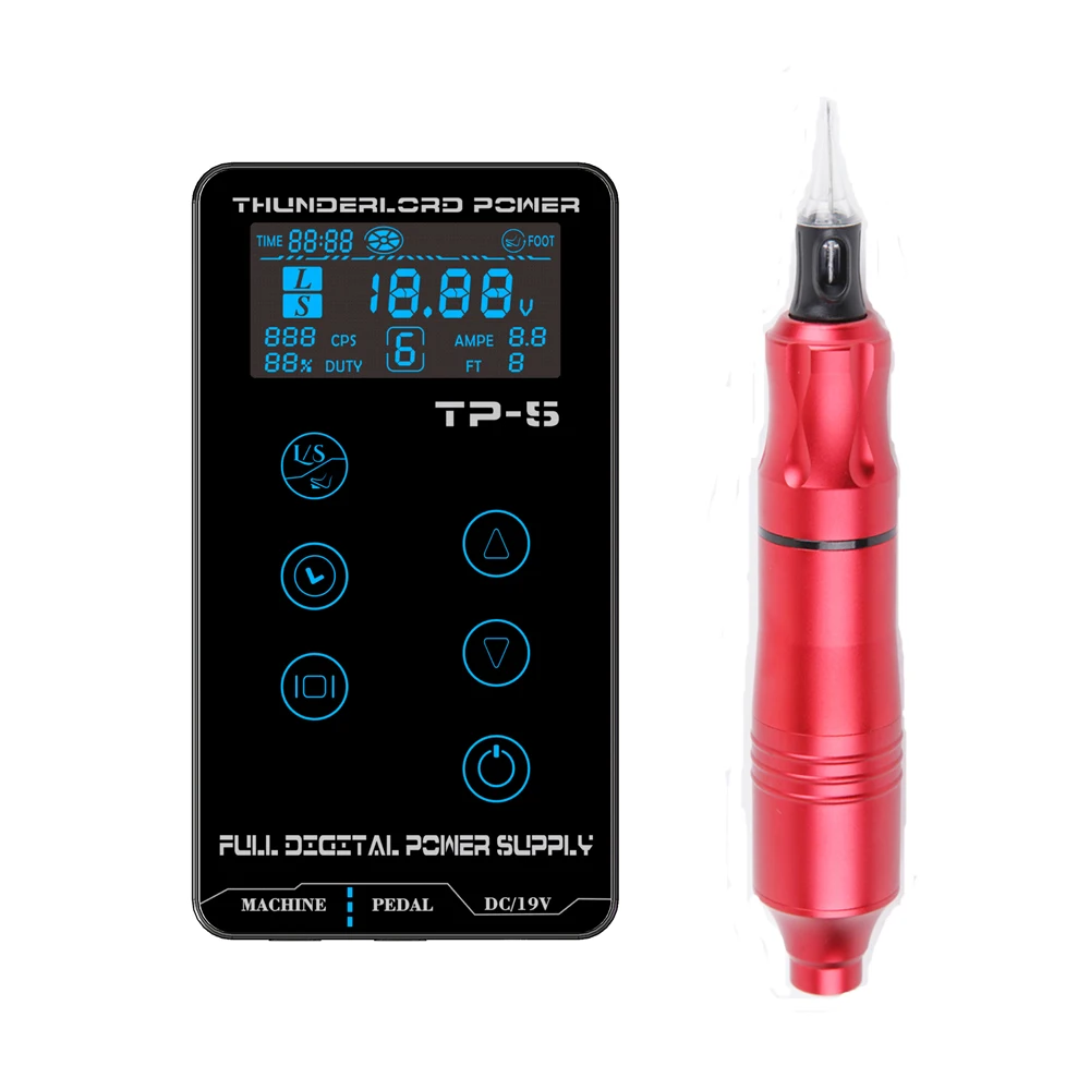 Ручка для нанесения тату машина комплект с картриджи татуировки Мощность пму