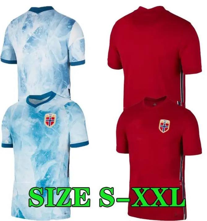 

new Home away men shirt 20 21 NorwayES shirt SEFSORLOTH KING BERGE HAAALAND ODEGAARD Berge 2020-21 Norwayes shirt Top Quality