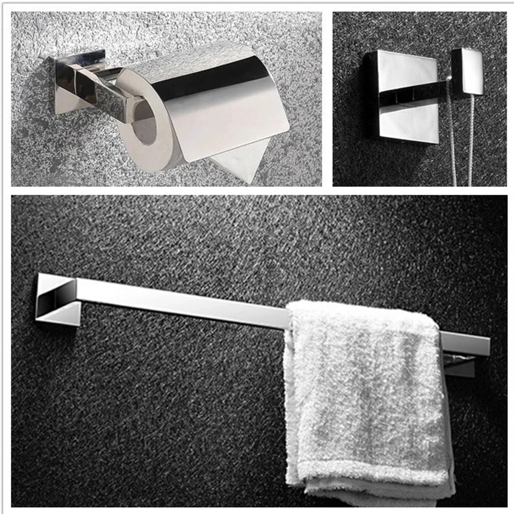 Высококачественный набор аксессуаров для ванной комнаты из нержавеющей стали 304