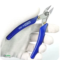 5 precision diagonal blue pliers cutting pliers for wire cable cutter high hardness hdr 56 58 electronic repair pry hand tools