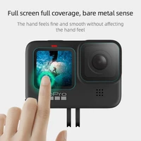 beesclover protective film front and rear screen protection film for gopro 9 protective film for gopro max hd transparent r57
