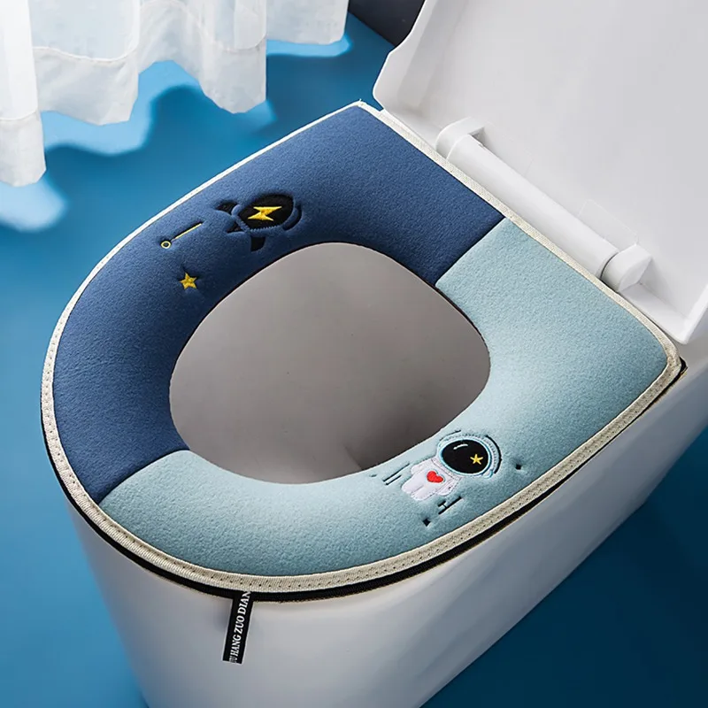 

Two Color Cartoon Toilet Pad Toilet Seat Mat Folding Potty Seat Pad Mat Reusable Adult Toilet Seat Lid Cover Sanitary Toliet