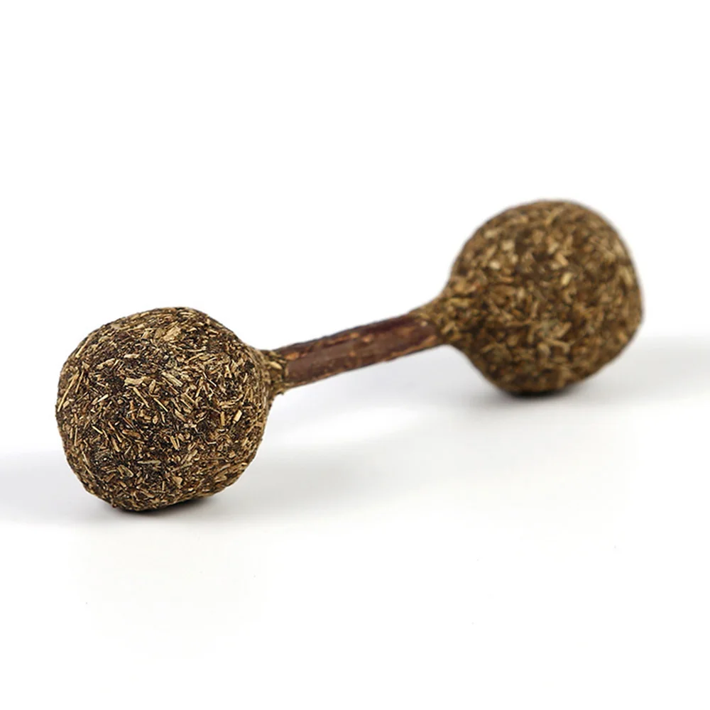 Натуральные кошачьи мячи для кошек очищающие жевания зубов натуральная кошачья