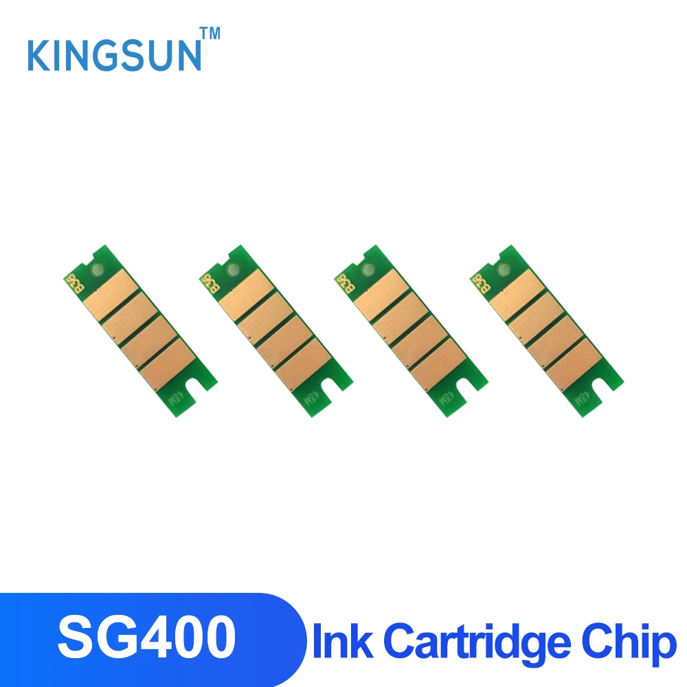 

Совместимый чип картриджа с чернилами SG400/SG800, 4 шт., чип для принтера SAWGRASS виртуоза SG400 SG800 SG400NA/EU SG800NA/EU BK C M Y