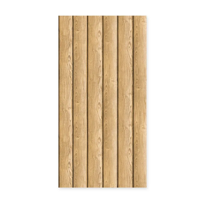 

3D wood texture Chinese imitation wood grain wallpaper log color antique wood ceiling ceiling wallpaper