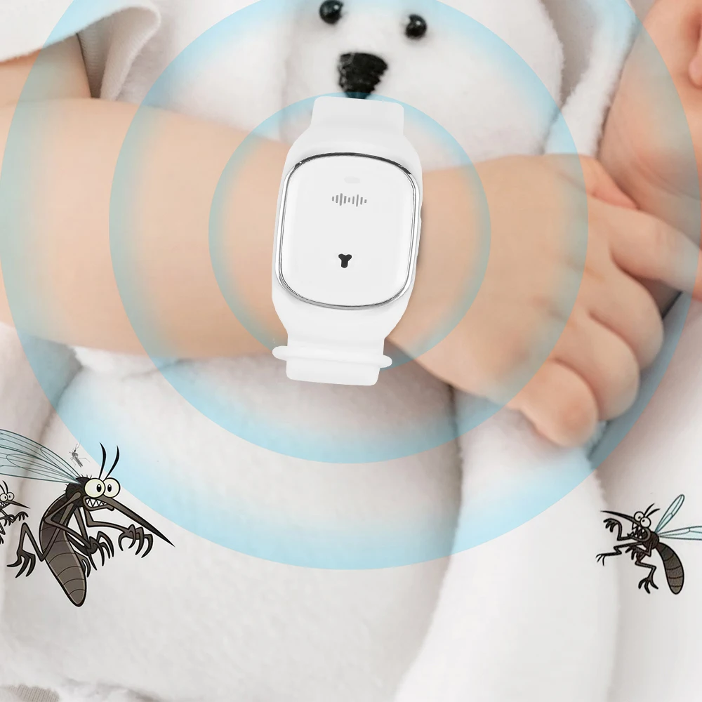 

Mosquito Repellent Bracelet Kids and Adults Anti Mosquito Killer Ultrasonic Pest Insect Drive Wristband Outdoor Anti Insect Band