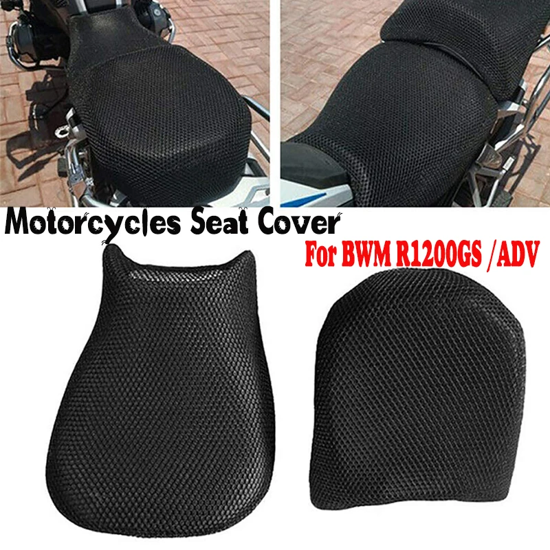 

Motorcycle Protecting Cushion Seat Cover for BMW R1200GS R 1200 GS LC ADV Adventure Nylon 3D Mesh Fabric Saddle Seat Cover
