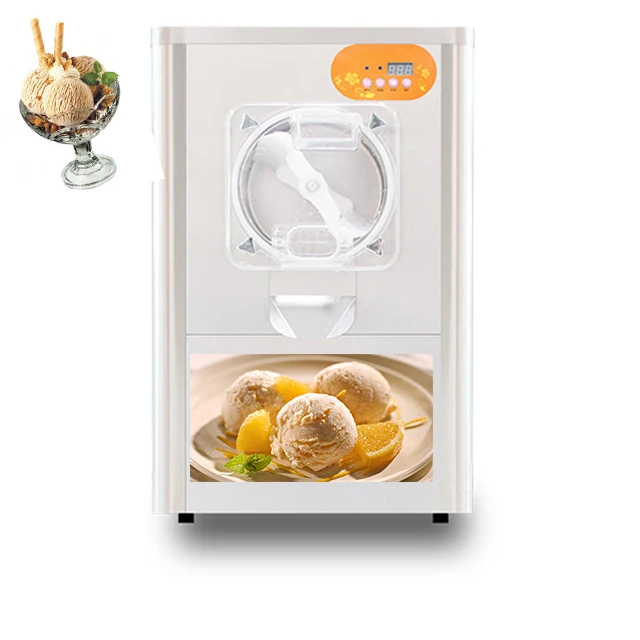 

factory good quality table top gelato machine hard ice cream machine for snack shop
