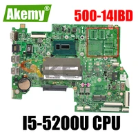 for lenovo yoga 500 14ibd flex 3 1470 notebook motherboard 14217 1m 448 03n03 001m with i5 5200u cpu tested 100 working