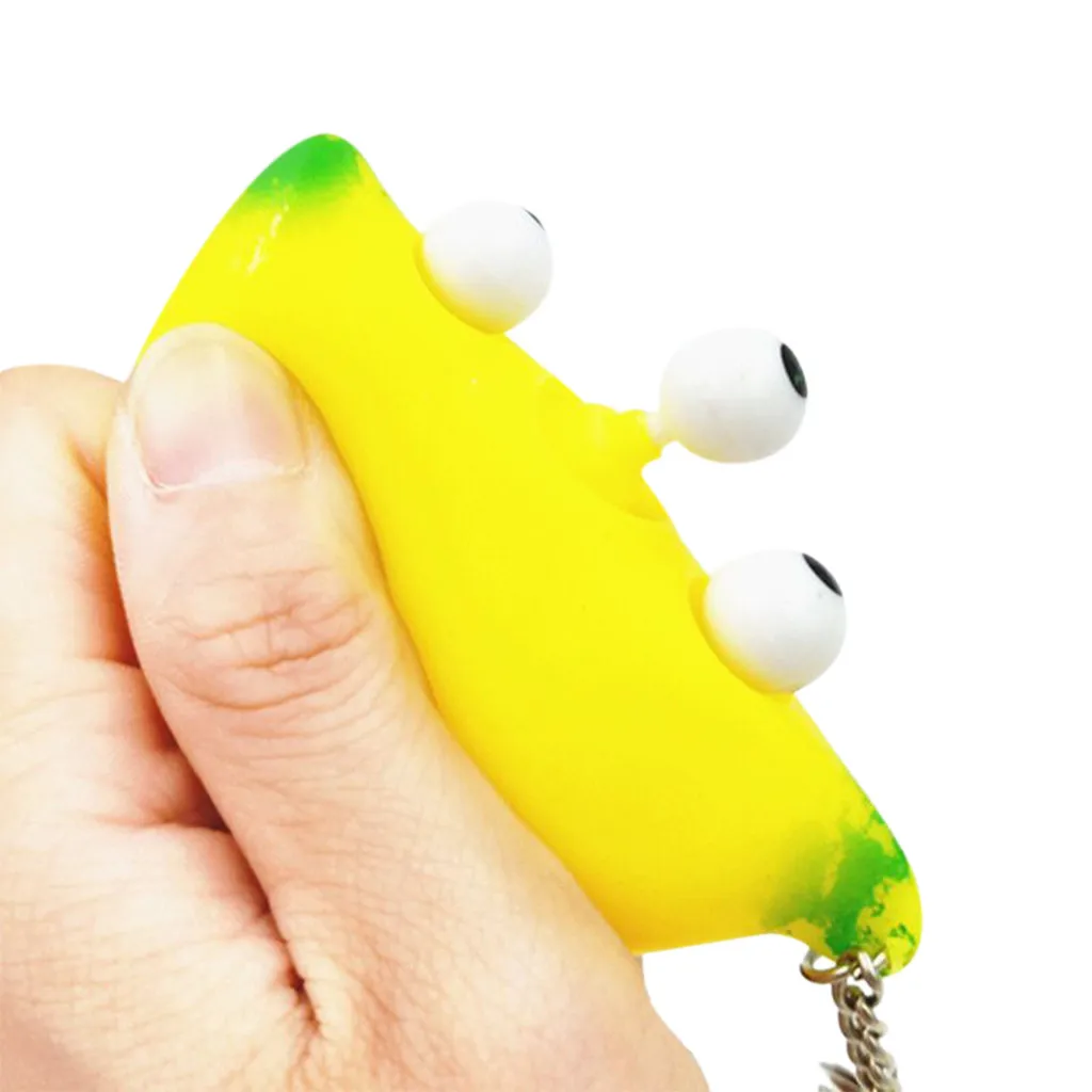 

Hot Fidget Toys Stress Fidget Toys Banana Keychain Stress Reliever Scented Super Slow Rising Kids Squeeze Toy Antistress Hand