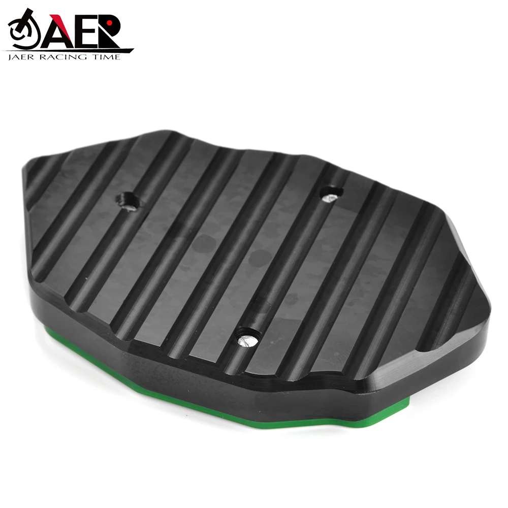 JAER Moto rcycle CNC Kickstand подножка боковая подставка удлинитель опорная пластина для