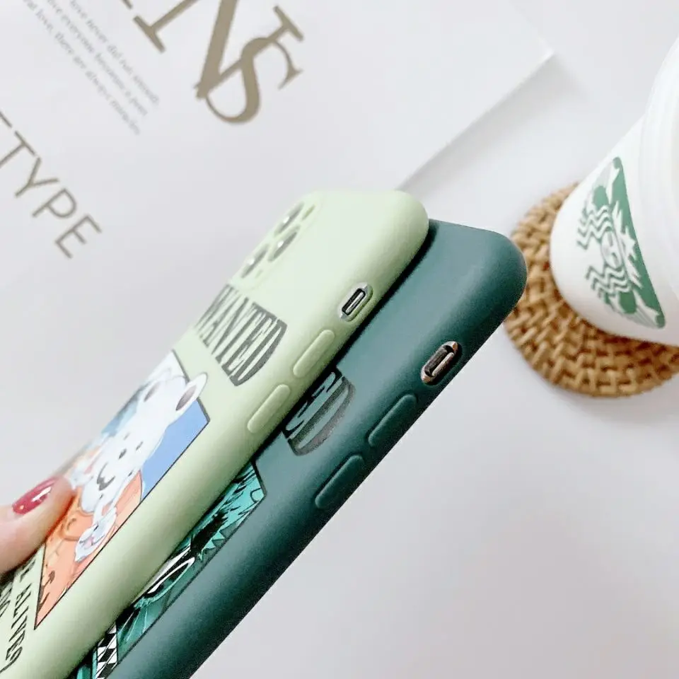 

One Piece Apple 11 Phone Case 12promax All-Inclusive X/Xsmax New 7/8Plus Flexible Glue XR Anti-Fall Shell