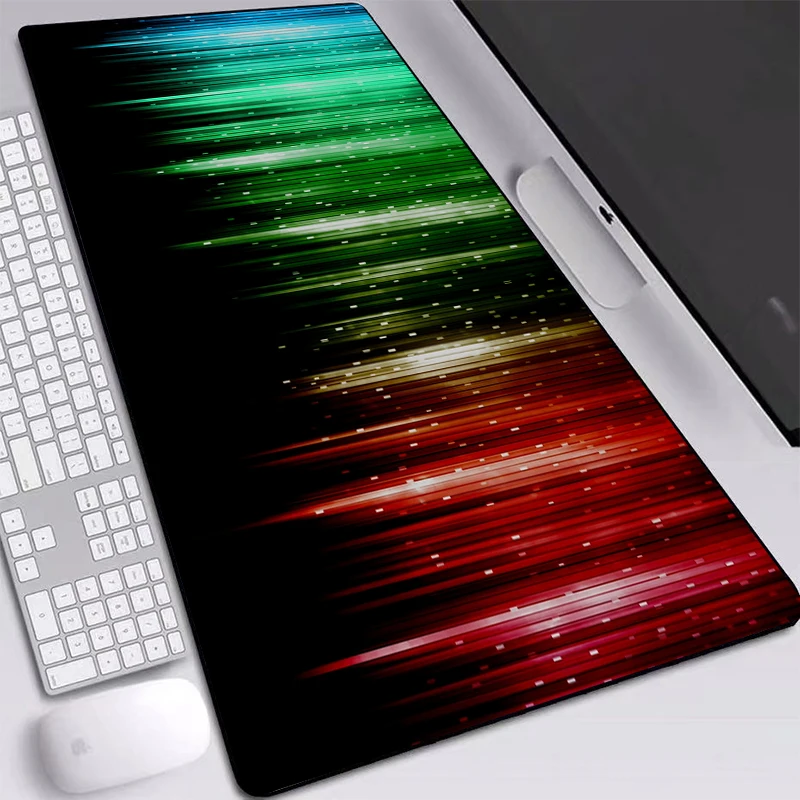 

2021 New Mat Mouse Abstract Keyboard PC Mousepad Waterproof Durable Stitched Edges Gaming Desktop Pad Gaming Accessories