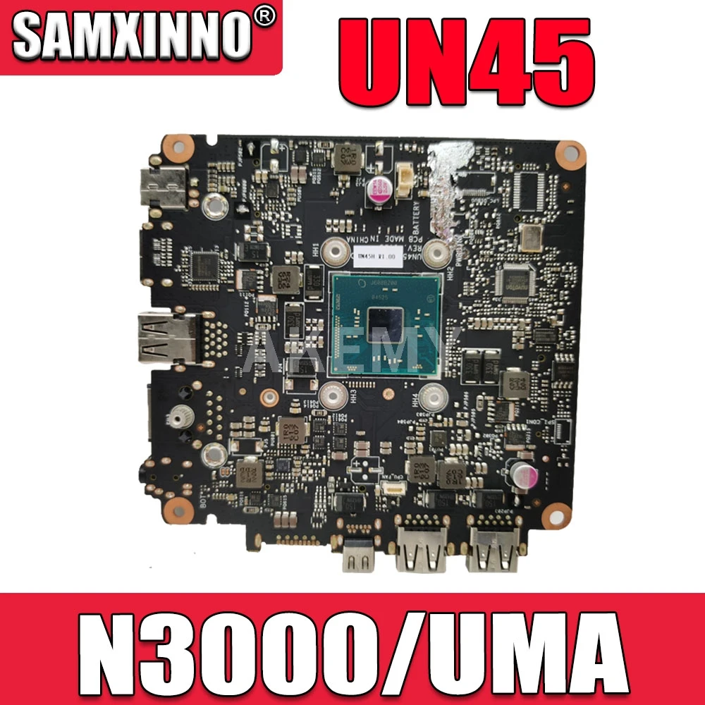

SAMXINNO 90MS00L0-R01000 материнская плата для Asus VivoMini UN45 Mini Vivo PC компьютер Mianboard W / N3000 / UMA
