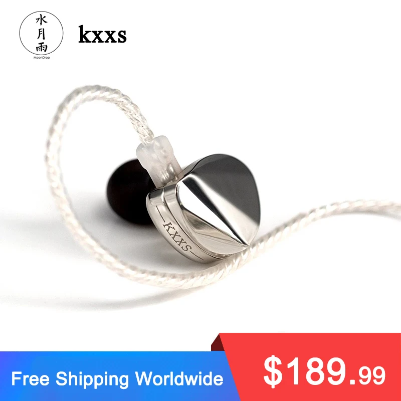 Moondrop KXXS новейшие модные алмазные динамические наушники из цинкового сплава HIFI
