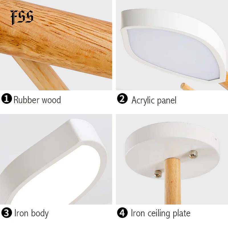 Светодиодный потолочный светильник Fss современные подвесные светильники для