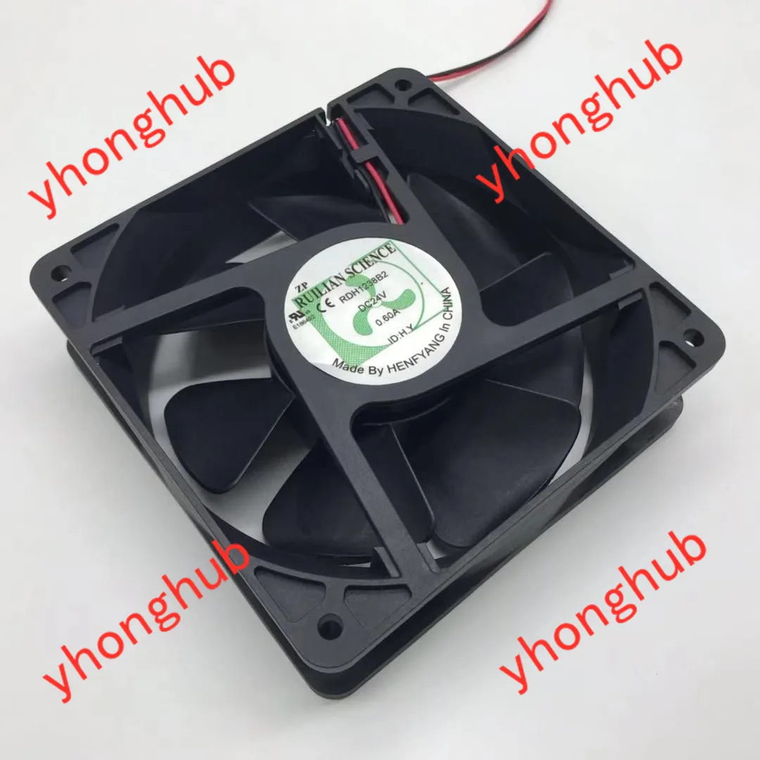 XINRUILIAN RDH1238B2 DC 24В 0.60A 120x120x38 мм вентилятор охлаждения сервера