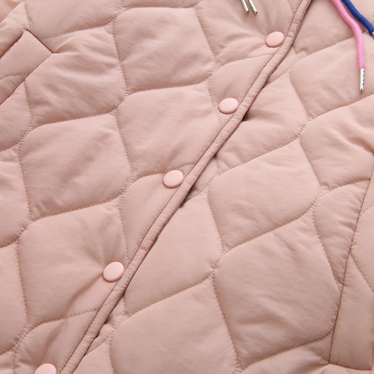 2020 новые женские пальто свободные контрастные цвета с капюшоном теплые длинные