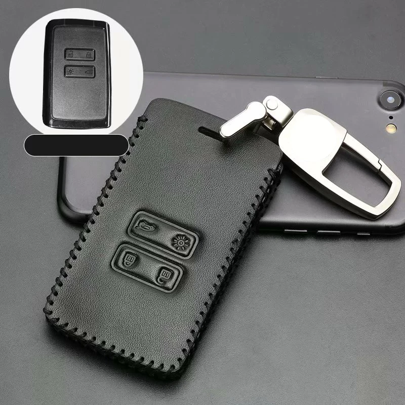 2019 Новый чехол для ключей из натуральной кожи RENAULT RNO|car key case cover|key for carjeep renegade |