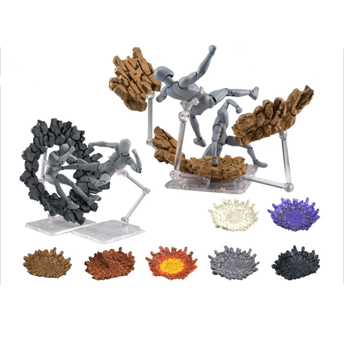 Наземная платформа с эффектом взрыва наземный эффект опора для Gundam или модель в