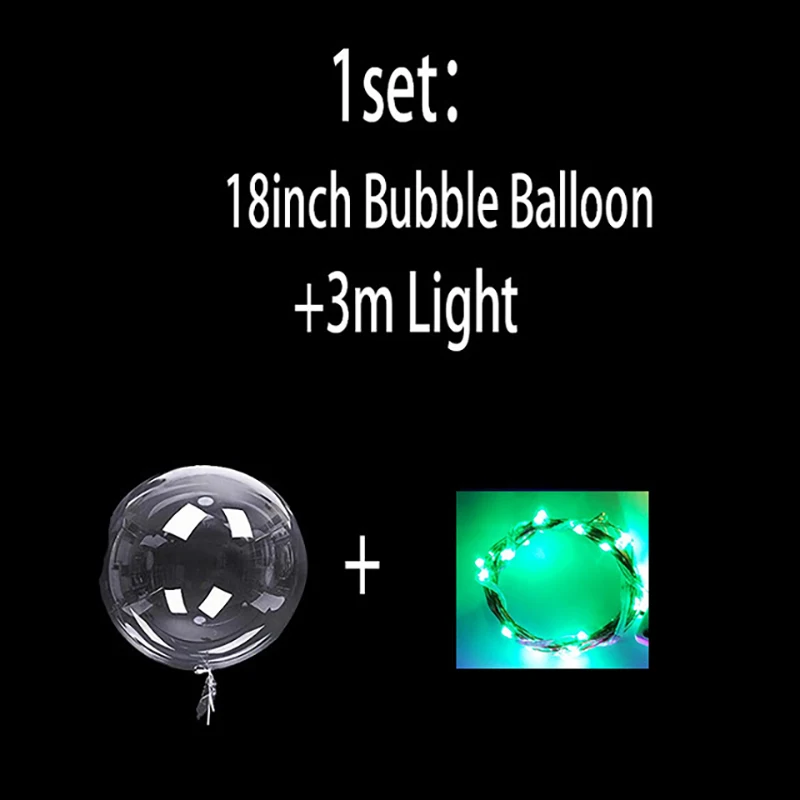 Шары светодиодные прозрачные светящиеся | Дом и сад