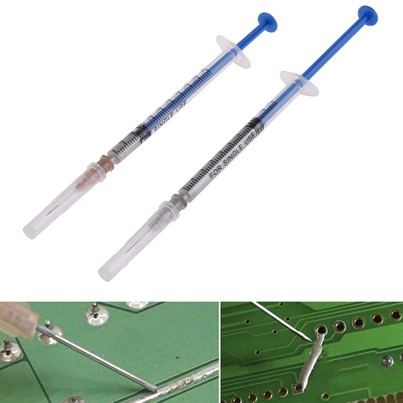 0.2ML 0.7ML Silver Conductive Adhesive Glue Wire Electrically Conduction Paste Electrical Paint for PCB Board DIY