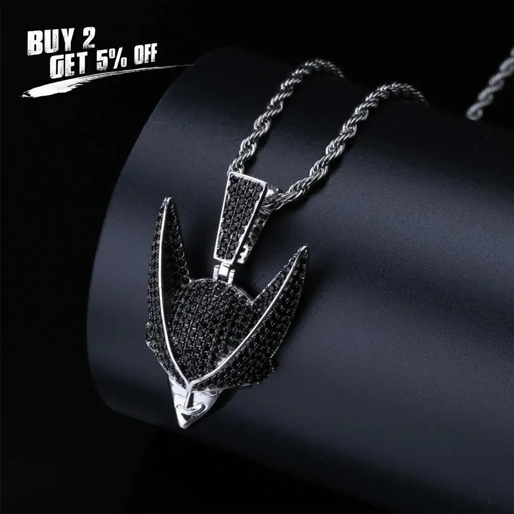 Ювелирные изделия JINAO в стиле хип-хоп подвеска виде ячейки цепочка с аниме