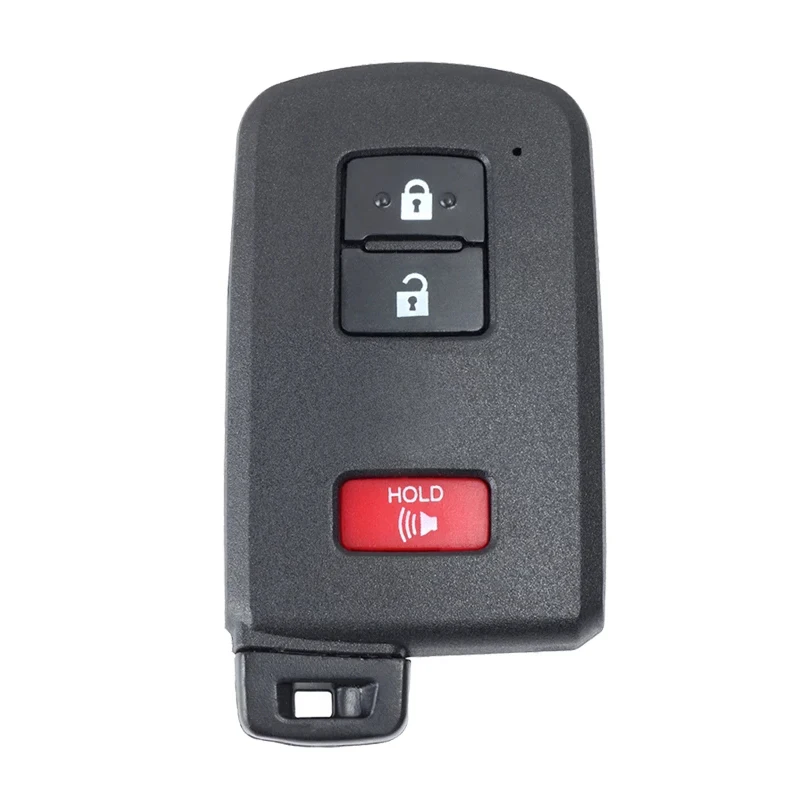 

KEYECU Smart Remote Key With 3 Buttons - FOB for Toyota Land Cruiser Tacoma Highlander 2015 2016 2017 2018 HYQ14FBA 89904-0E091