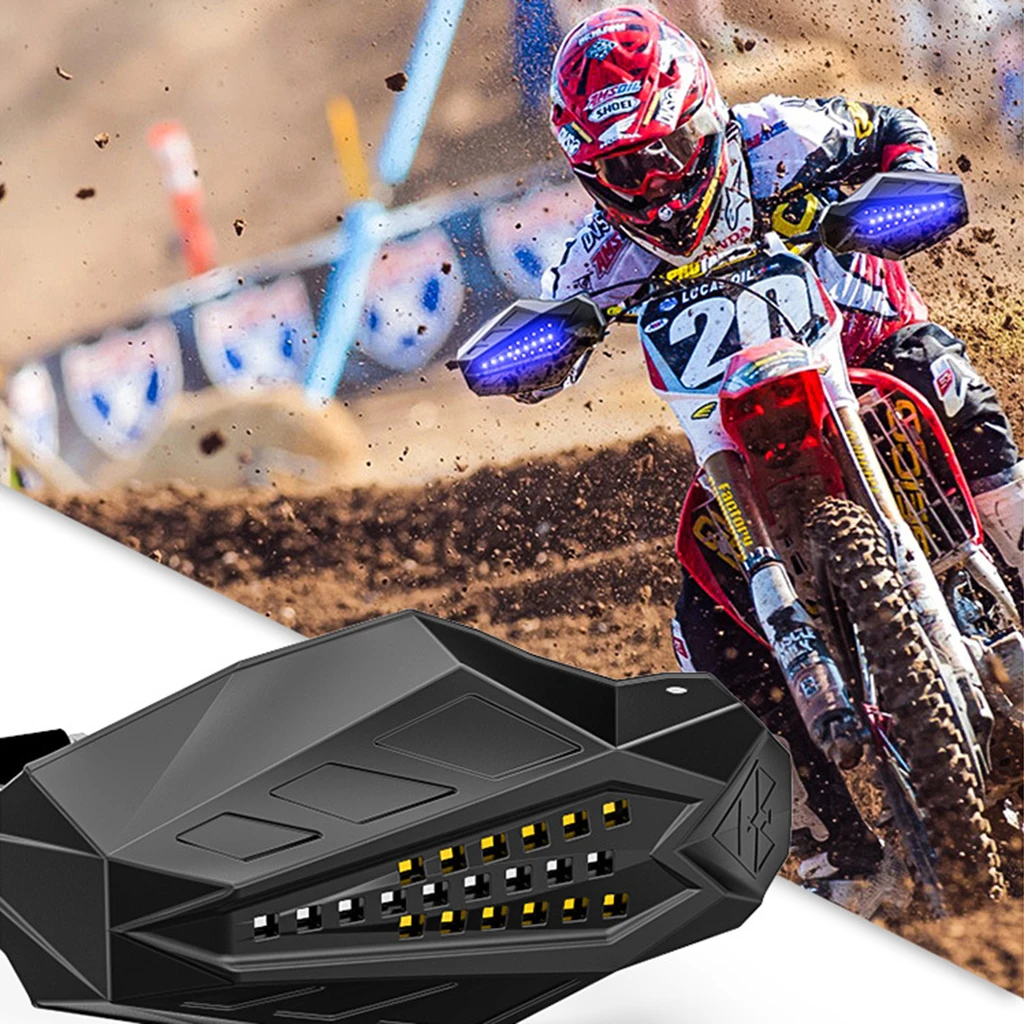 Защитный светодиодный светильник для мотокросса 2 шт.|Защита от падения| |