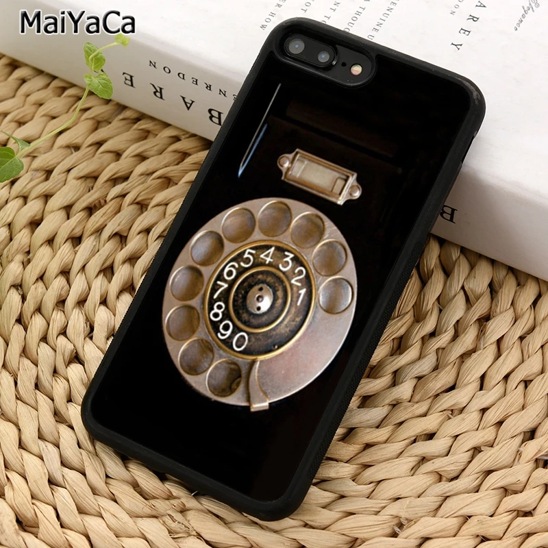 Винтажный Ретро Чехол MaiYaCa для телефона с камерой iPhone X XR XS 11 12 Pro MAX 5 6 S 7 8 Plus Samsung Galaxy