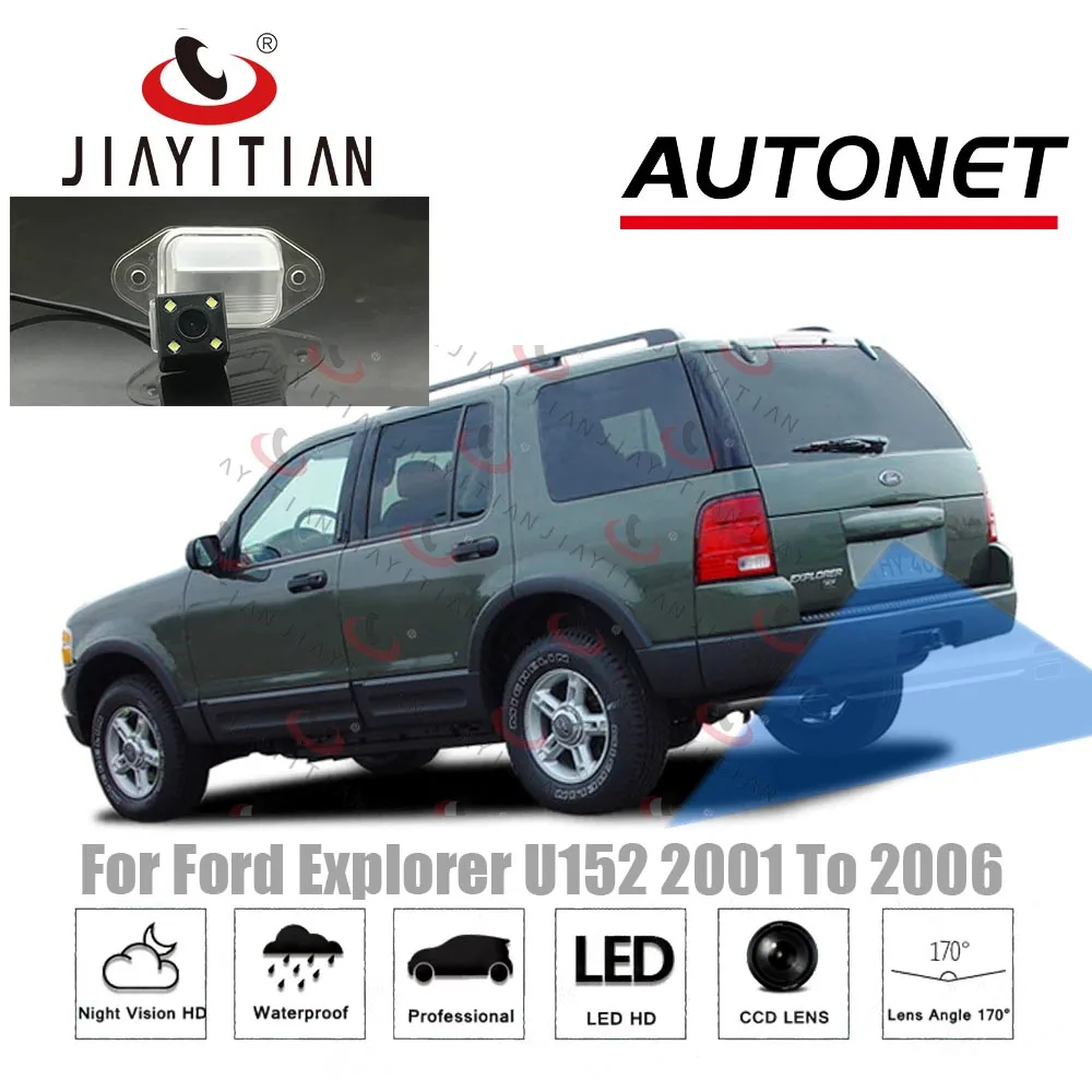 JiaYiTian камера заднего вида для Ford Explorer U152 2001 2002 2003 2004 2005 2006 HD CCD ночное видение резервная камера обратная парковка