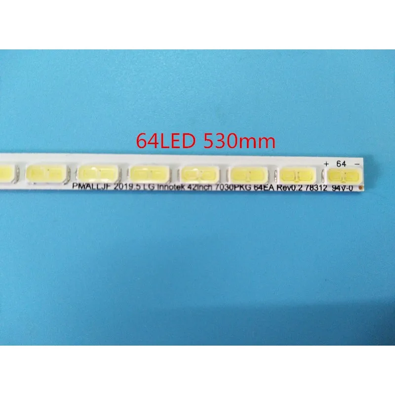 

Светодиодная подсветка 64 лампы для LG Innotek 42 дюйма 7030PKG 64EA 74. 42t23. 001-2-DS1 AUO TOSIBIA AU T420HVN01.1 T420HW06 T420HW04
